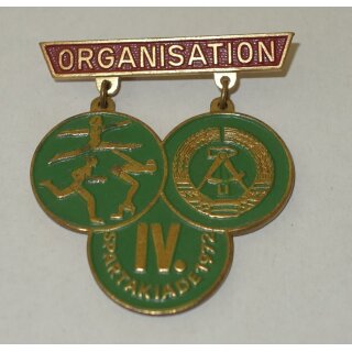 IV. Kinder- und Jugendspartakiade 1972 (Sommer) 5693, Organisation, dunkelrot
