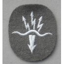 Funkortung Dienstlaufbahnabzeichen wei&szlig;, neue Form,...