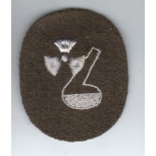 Chemical Services Career Badge white, new Style,