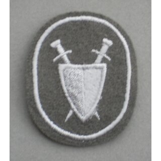 Militärjustiz Dienstlaufbahnabzeichen weiß, Offizier, 1966-90, ab 1974 Fähnriche