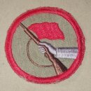 Armabzeichen Kampfgruppen gestickt, 1971-90