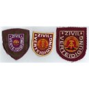 Civil Defense Insignia, various