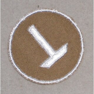 Civil Defense Formation Sign Insignia, various Pickaxe, Salvage / Search & Rescue Platoons