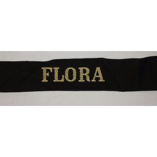 Mützenband "F", Dänemark Flora