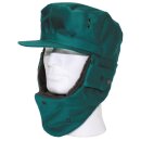 Austrian Forces Winter Fur Cap,  opal green 57
