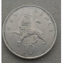 10 Pence / New Pence Münze