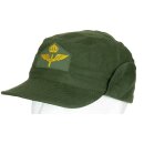 Swedish M59 Field Cap, Summer, Air Force, Type1, olive