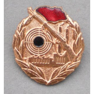 Shooting Badge of the Workers Militia, bronze 247e, painted with Poly coating