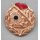Shooting Badge of the Workers Militia, bronze 247e, painted with Poly coating