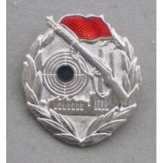 Shooting Badge of the Workers Militia, silver 246d, Iron