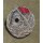 Shooting Badge of the Workers Militia, silver 246e, painted with Poly coating, slightly oxidized