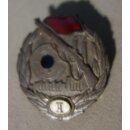 Schießabzeichen der Kampfgruppen, silber 246a, with...