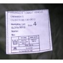 Panzeranzug, Coveralls CVC, Wasserabweisend, oliv Size4