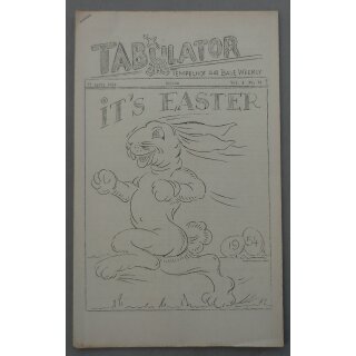 Tabulator - Tempelhof Air Base Weekly - Berlin Vol.4 No.14, 17 April 1954