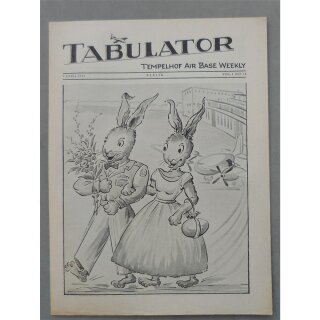 Tabulator - Tempelhof Air Base Weekly - Berlin Vol.5 No.14, 7 April 1955