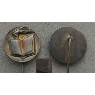 Ehrennadel der Urania, silber 892b, 900er Silber, bis 1972