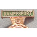 Stasi Martial Arts Badge, Level II 711b, Non ferrous Metal, verical Pin