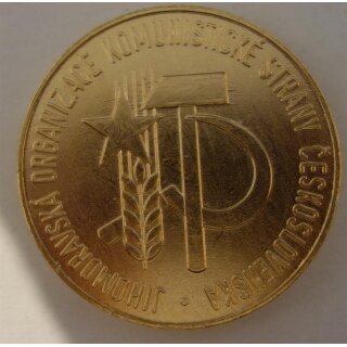 Medaille 20 Jahre Sozialismus im Dorf, KP S&uuml;dm&auml;hren