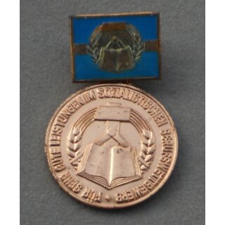 Medaille für sehr gute Leistungen im sozialistischen Berufswettbewerb 237c, 1976-89