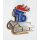 Wintersports Badge of the Joung Pioneers 1182 Silver Sleigh