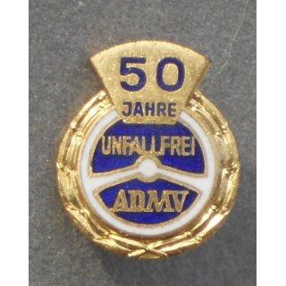 ADMV - Honour Badge for 30 Years of Accident-Free Driving f