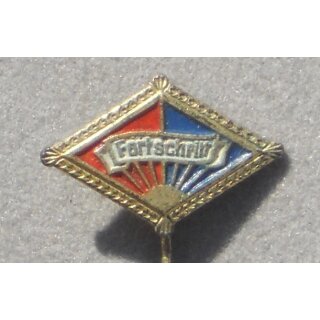 "Fortschritt" Sports Association, Membership Badge 121b, Aluminium, wavy Scroll