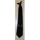 Tie, Service, Metro Police, black black, worn ca. 50cm, with Label, various possible