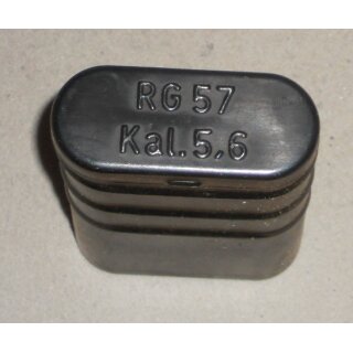 RG 57 - Waffenreinigungsgerät Typ 7, RG57 - Kal.5,6, schwarz