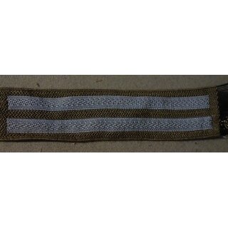 Armtresse NVA, verschiedene Feldwebel, graubraun, 2x7mm