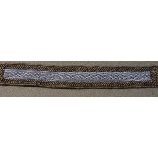 NVA Rank Braid, various Corporal & Sub Sergeant, greybrown, 1x 7mm