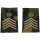DPM woodland, Aufschiebeschlaufe, alte Art Drum Major, also worn by Bugle & Pipe Majors, NSN 8455-99-869-3996, Paar