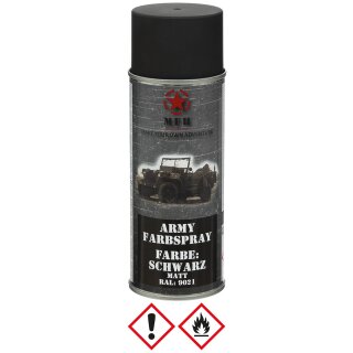 Spray Paint, Military colours, 400ml Can, various