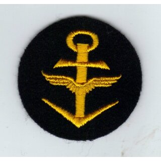 Career Badge (Laufbahnabzeichen) for Naval Aviation Service D 5 cm, woven