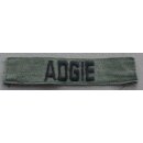 "A" Nametapes subdued ADGIE