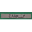"B" Nametapes subdued BARKLEY
