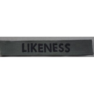 Vietnam Nametapes, frühe Form LIKENESS