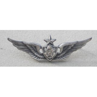 Senior Aviation  Insignia Metal, full colour, silver filled
