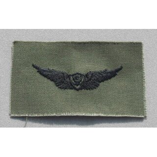 Basic Aviation  Insignia Embroidered, subdued on olive, new
