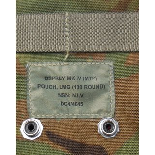 LMG 100Rd. Ammunition Pouch, Osprey MK IV MTP