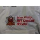ECFRS Uniformemd, Essex County Fire & Rescue Service, Kurzarm, weiß, Variokragen Frauen