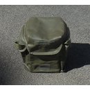 French Gas Mask Carrier, rubberized, large