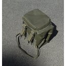 French Gas Mask Carrier, rubberized, large