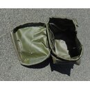 French Gas Mask Carrier, rubberized, large