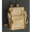 French Gas Mask Carrier, rubberized, large