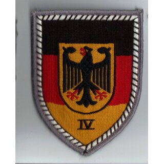Wehrbereichskommando IV Verbandsabzeichen Mannschaft, Maschinengestickt