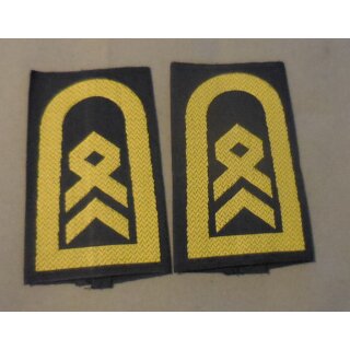 Dienstrang Stabsfeldwebel / Staabsbootsmann Aufschiebeschlaufe, oliv/weiß, Luftwaffe