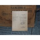 Ice Cream Carton of 1945 5 cartons