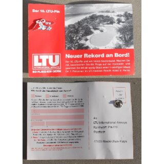 LTU Pins Pin No. 10 mit Karte