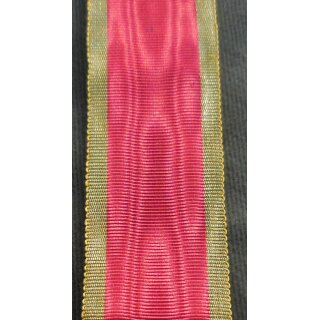 Ribbon, Lippe-Detmold, Order of the Honour Cross, 1890-1918 Ribbon short, 29mm, original