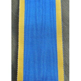 Ribbon, Nassau, Knights Cross Military & Civil Service Order Adolph v. Nassau Ribbon long, 36mm, original, ca. 12.5cm